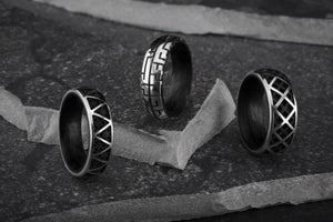 Forged Carbon Cage Ring